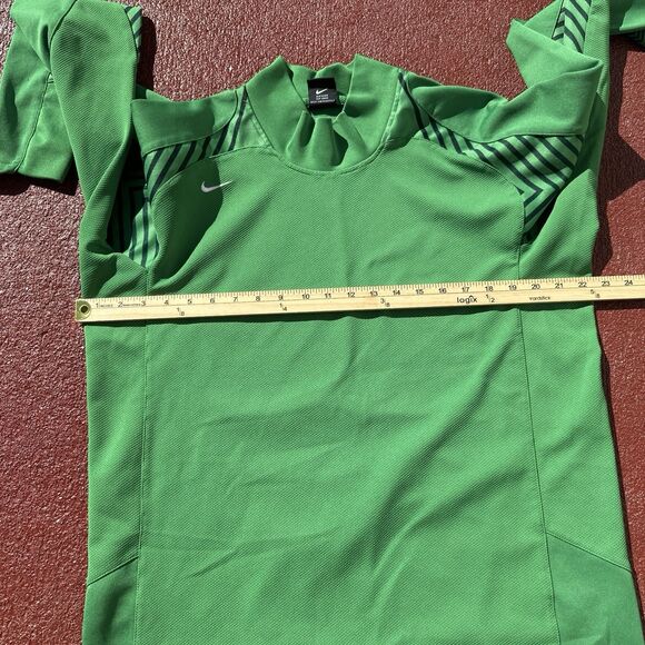 Nike Goalie Goalkeeper Soccer Jersey Mens L Yellow Long Sleeve Shirt - Picture 1 of 5